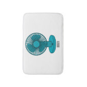 Tapis De Bain Illustration du ventilateur (Devant (Vertical))