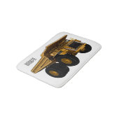 Tapis De Bain Illustration d'un camion à grande échelle (Angle)