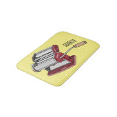 Tapis De Bain Illustration d'un fabricant de pâtes alimentaires (Angle)