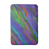 Tapis De Bain Illustration en marbre Abstrait Colorful Cute (Devant (Vertical))