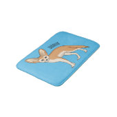 Tapis De Bain Illustration Fennec fox (Angle)