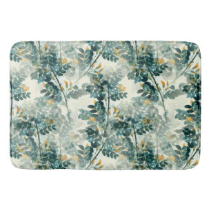 Tapis De Bain Illustration florale Vintage et élégante