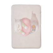 Tapis De Bain Illustration Miss You Cupcake (Devant (Vertical))
