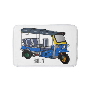 Tapis De Bain Illustration Tuk tuk