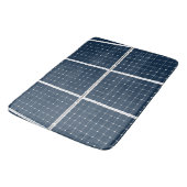 Tapis De Bain Image amusante d'un panneau solaire (Angle)