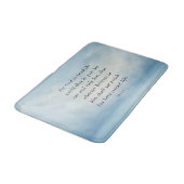 Tapis De Bain Image du verset biblique Jean 3:16 (Angle)