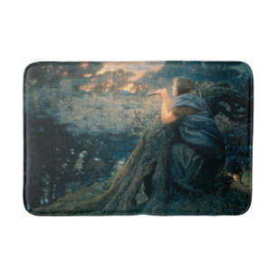 Tapis De Bain Imaginaire à Twilight (par Edward Robert Hughes)