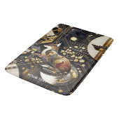 Tapis De Bain Imaginaire Abstrait Fox Art (Angle)