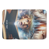 Tapis De Bain Imaginaire Cute Boy City Book (Devant)