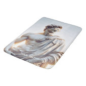 Tapis De Bain Imaginaire Cute David Lunettes Statue (Angle)