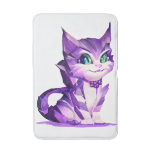 Tapis De Bain Imaginaire Cute Kawaii bébé Cheshire chaton chaton