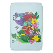 Tapis De Bain Imaginaire de nid de bébé dragon (devant Vertical)