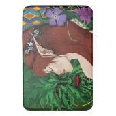 Tapis De Bain Imaginaire d'elfe vert (devant Vertical)