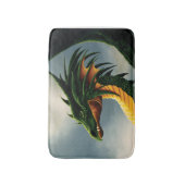 Tapis De Bain Imaginaire Dragon Vert (Devant (Vertical))