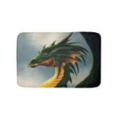 Tapis De Bain Imaginaire Dragon Vert (Devant)
