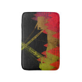 Tapis De Bain Imaginaire du mécanicien d'exploitation de grue co (Devant (Vertical))