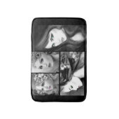 Tapis De Bain Imaginaire féminin collage (Devant (Vertical))