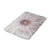 Tapis De Bain Imaginaire Floral, Abstraite Fleur Pastel Moderne (Angle)