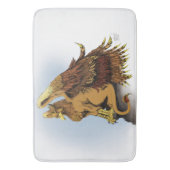 Tapis De Bain Imaginaire Griffin Brown (devant Vertical)