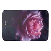 Tapis De Bain Imaginaire mignonne Belle Rose rose rose (Devant)