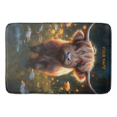 Tapis De Bain Imaginaire Mignonne Highland Baby Cow (Devant)
