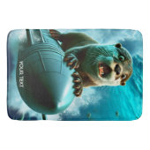 Tapis De Bain Imaginaire Mignonne Torpedo Otter Mer (Devant)