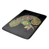 Tapis De Bain Imaginaire psychédélique de Chameleon (Angle)