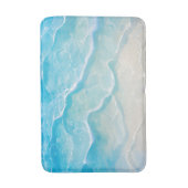 Tapis De Bain Imitation Plage Sable Sous Eau Claire Style Anime (Devant (Vertical))