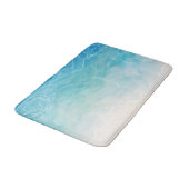 Tapis De Bain Imitation Plage Sable Sous Eau Claire Style Anime (Angle)