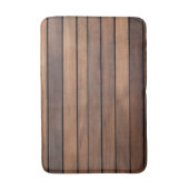 Tapis De Bain Imitation Slat de Bois (Devant (Vertical))