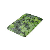 Tapis De Bain Impression botanique verte Ivy (Angle)