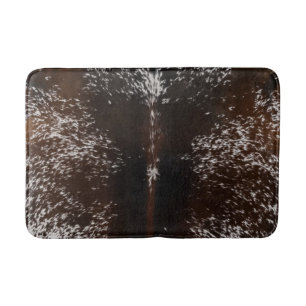 Tapis De Bain Impression Brown de vache agricole