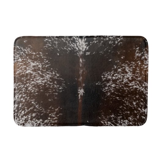 Tapis De Bain Impression Brown de vache agricole (Devant)