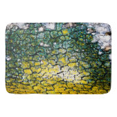 Tapis De Bain Impression Caméra jaune et vert (Devant)