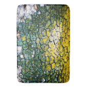 Tapis De Bain Impression Caméra jaune et vert (devant Vertical)