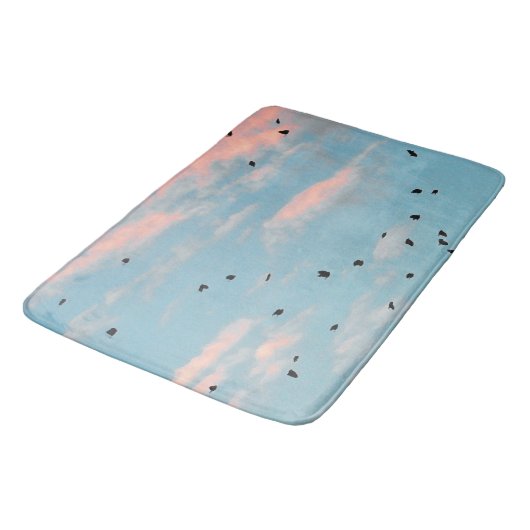 Tapis De Bain Impression Ciel dalmate (Angle)