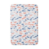 Tapis De Bain Impression d'animal Bleu Blanc Rouge (Devant (Vertical))