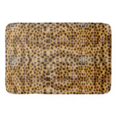 Tapis De Bain Impression de fourrure de guépard exotique tendanc (Devant)
