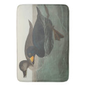 Tapis De Bain Impression de Macreuse noire d'Audubon : Canard cô (devant Vertical)