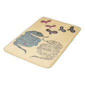 Tapis De Bain Impression de serpent Bath Mat (Angle)