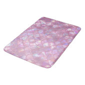 Tapis De Bain Impression de sirène rose clair (Angle)
