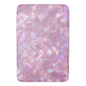 Tapis De Bain Impression de sirène rose clair (devant Vertical)