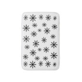 Tapis De Bain Impression de snowflacon (Devant (Vertical))