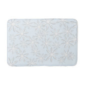 Tapis De Bain Impression de snowflacon (Devant)