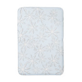 Tapis De Bain Impression de snowflacon (Devant (Vertical))