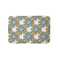 Impression de textile abstrait floral en trame