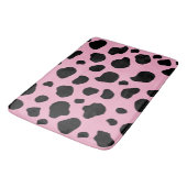 Tapis De Bain Impression de vache, Motif de vache, Spots de vach (Angle)