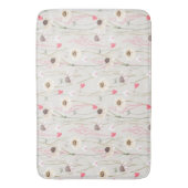 Tapis De Bain Impression du pays du chalet de prairie (devant Vertical)