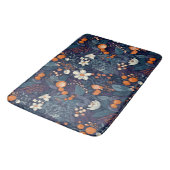 Tapis De Bain Impression florale scandinave (Angle)
