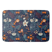 Tapis De Bain Impression florale scandinave (Devant)